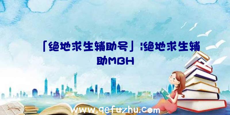 「绝地求生辅助号」|绝地求生辅助MBH